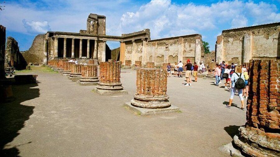 Ruins of Pompeii, Naples