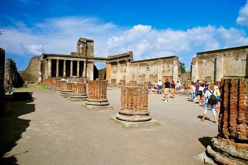 Ruins of Pompeii, Naples 