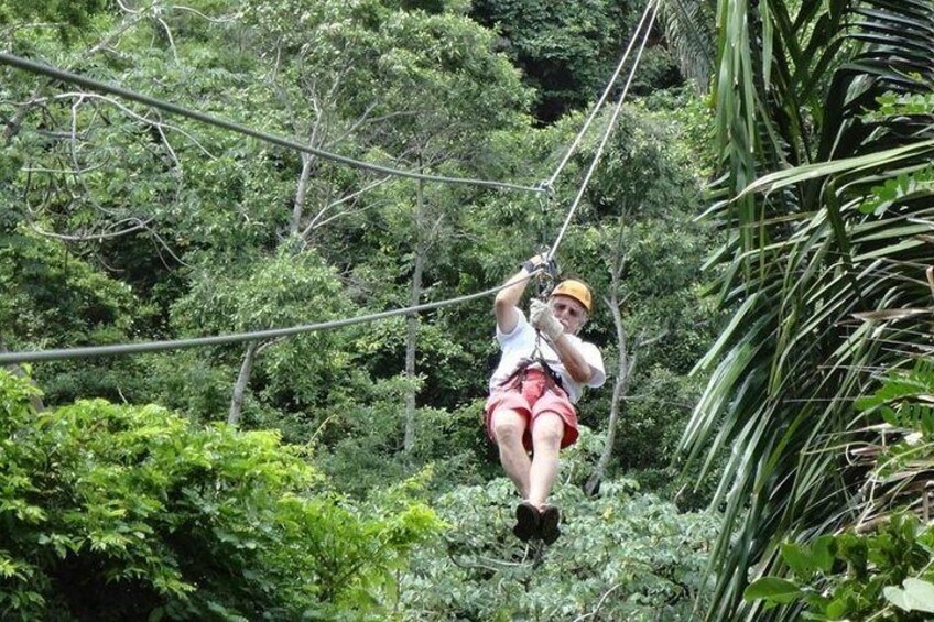 Zip lining 