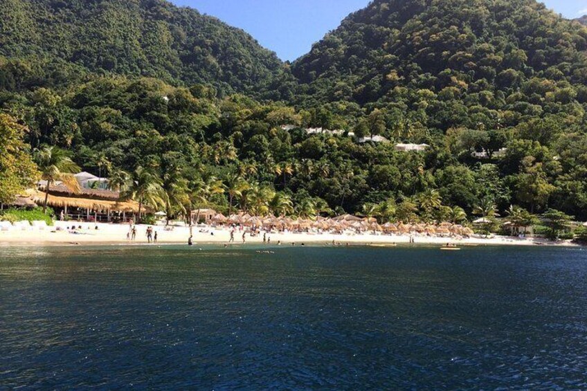Sugar Beach, Soufriere