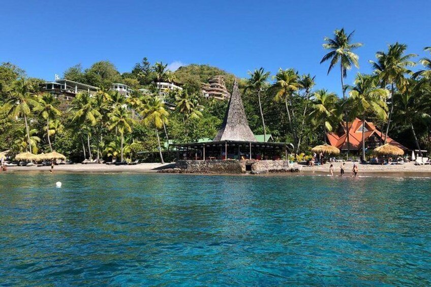 Anse Chastanet beach