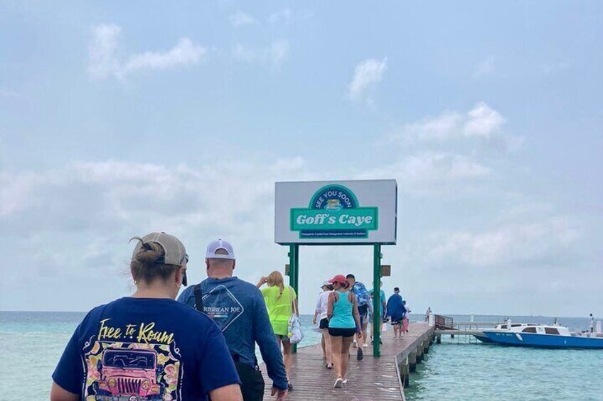 Goff's Caye Beach And Snorkeling