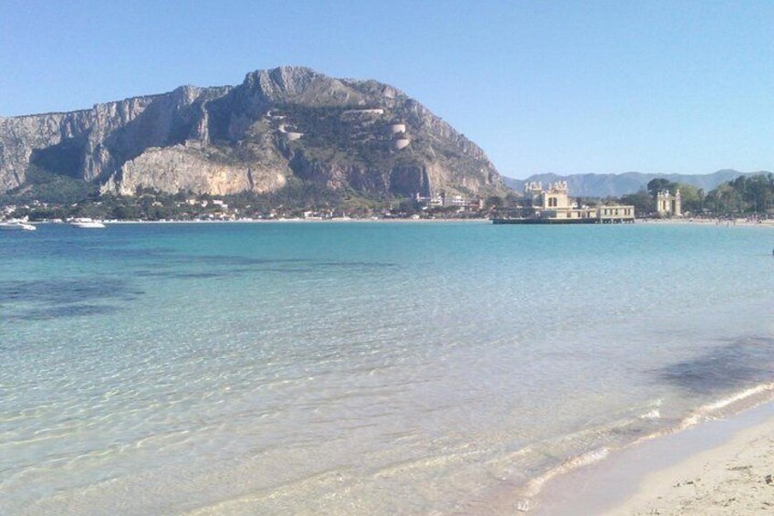 Mondello beach