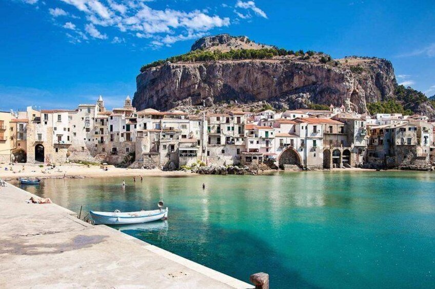 Small view Of Cefalù sea