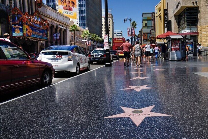 Hollywood Walk of Fame.