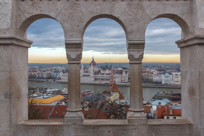 view from the Fisherman's Bastion