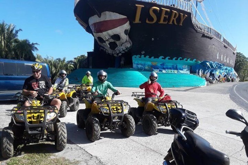 Roatan Half-Day ATV 4-wheeler with Sanctuary Park and Horseback