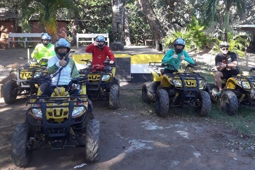 Shore Excursion: Roatan ATV Bikes Tour and Reef Snorkel