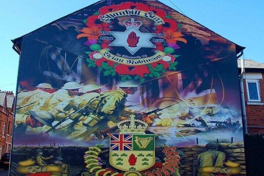 Belfast Famous Black Cab Political Mural Peace Wall Tour
