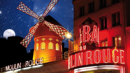Variétéshow in de Moulin Rouge - Féerie
