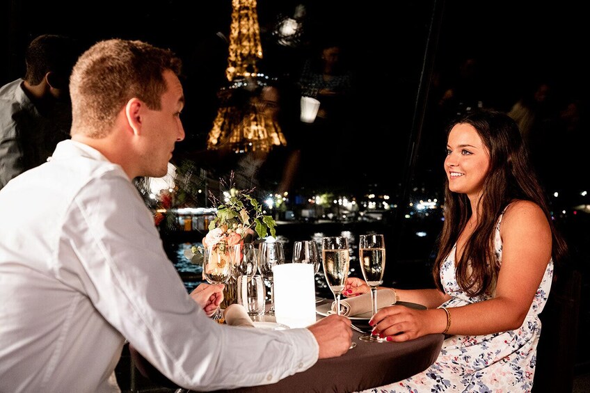 Bateaux Parisiens Luxury Dinner Cruise on the Seine River