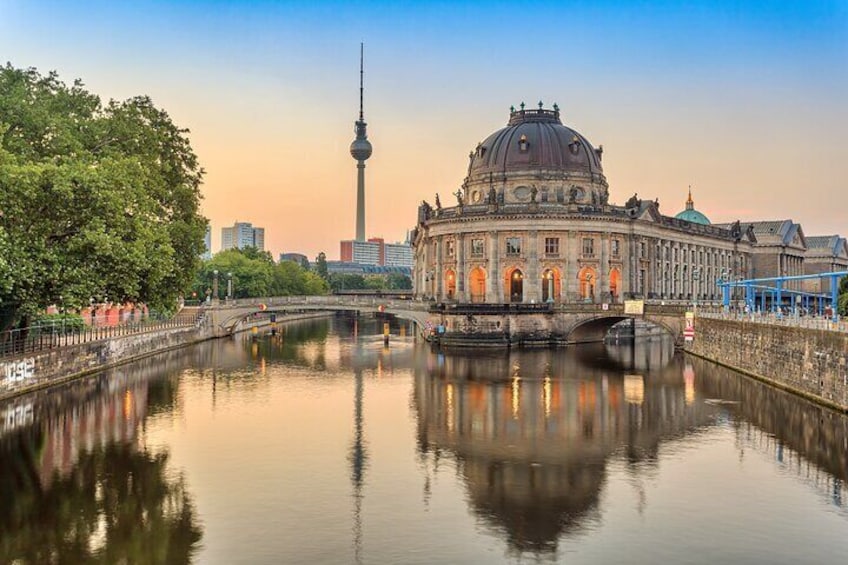 City Skyline at Spree River