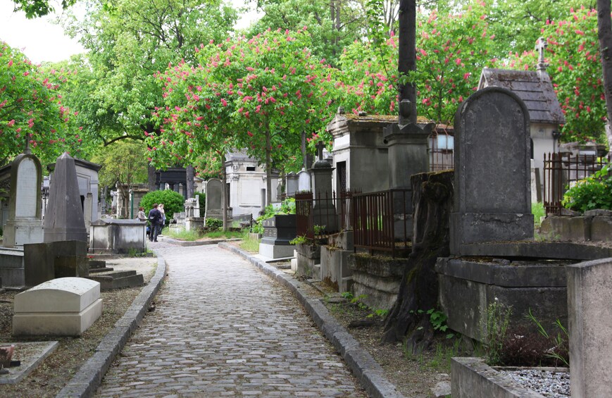 Recorrido a pie por las famosas tumbas del cementerio Père Lachaise