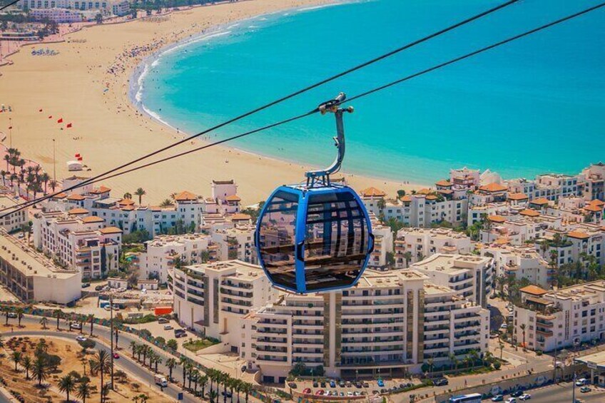 agadir cable car and city tour