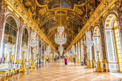 Visite guidée du château de Versailles au départ de Paris avec jardins en o...