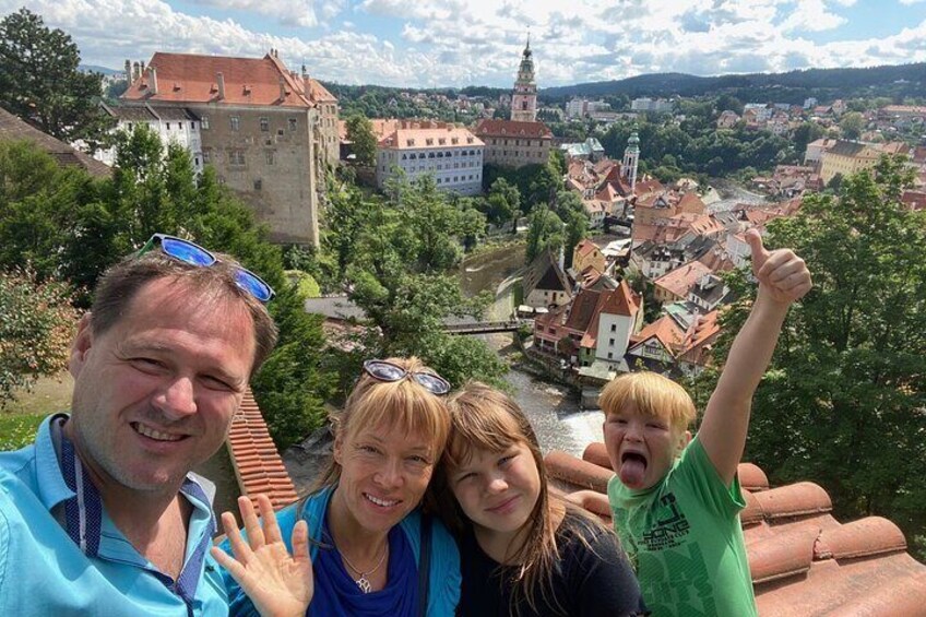 Cesky Krumlov medieval UNESCO sites - private tour with PERSONAL PRAGUE GUIDE