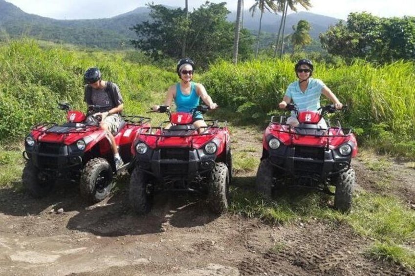 St Kitts ATV Adventure and Beach Tour