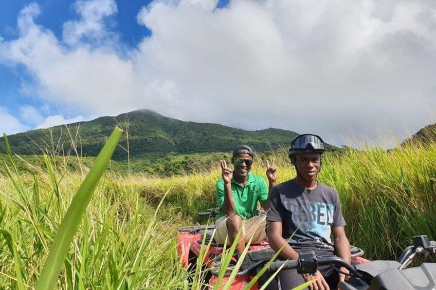 St Kitts ATV Adventure and Beach Tour