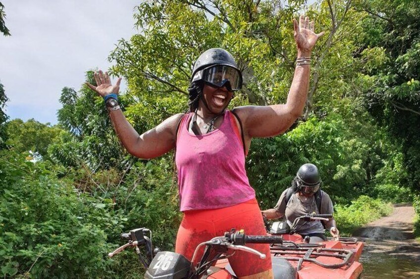 St Kitts ATV Adventure and Beach Tour