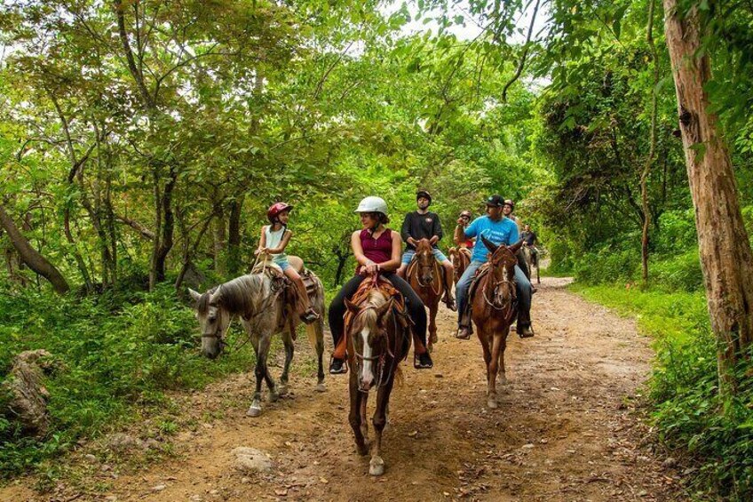 Sierra Madre Horseback Riding and Zipline with Lunch Included