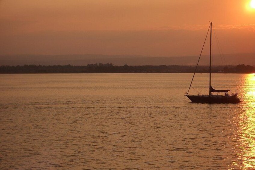 Sunset in Ortigia 