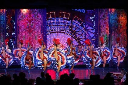 Parigi di notte: Tour della città e spettacolo al Moulin Rouge + opzione cr...