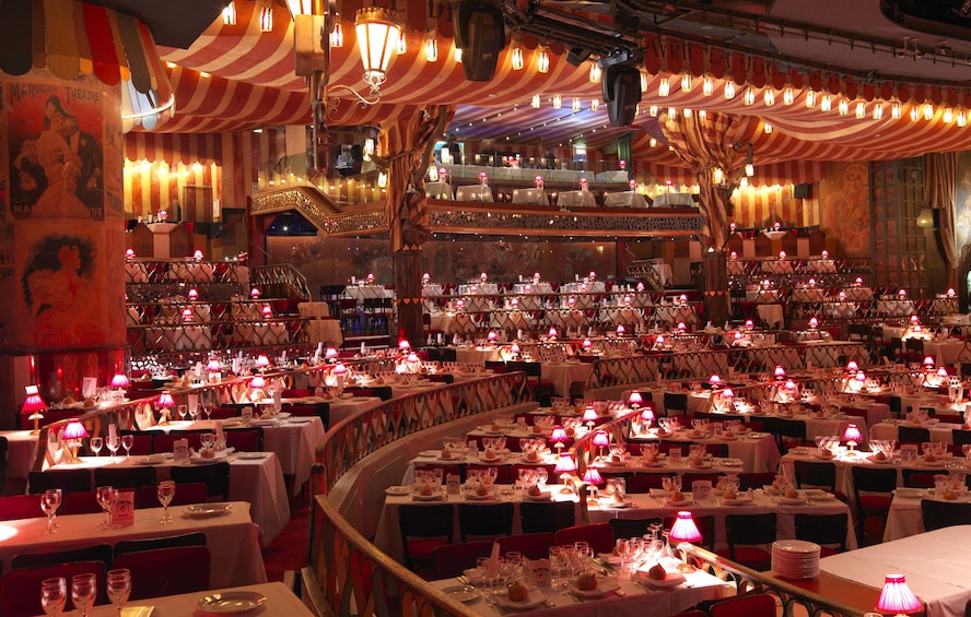 Paris by Night: City Tour & Show at the Moulin Rouge