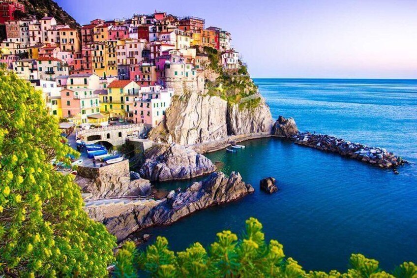 Private tour from La Spezia port Pisa and Cinque Terre full day tour by minivan