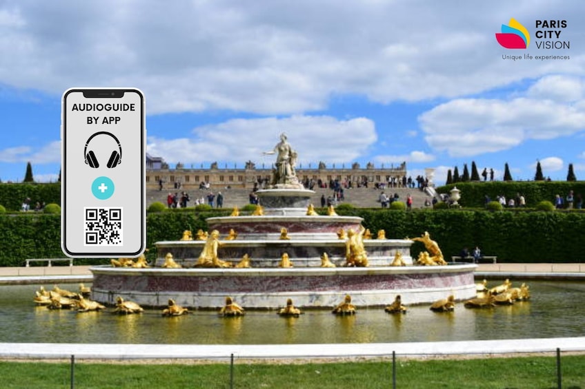 Palace of Versailles Tickets with Audio-Guide and Transfers from Paris