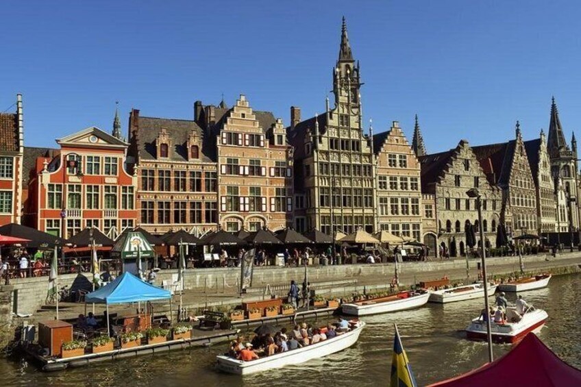 Private tour : Treasures of flanders Ghent and Bruges From Zeebrugge Full day