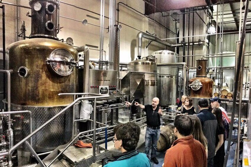 Touring Anchorage Distillery