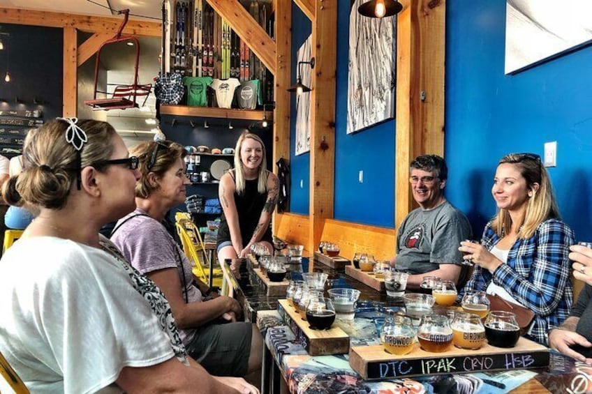 Enjoy a Tour and Tastings at Girdwood Brewing Co.