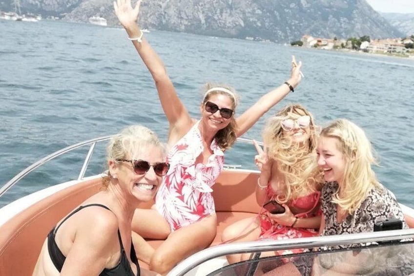 LADY BLUE BOAT tours give you the chance to explore Kotor bay and his beauties