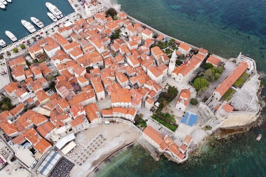 Lovcen - Symbol of Montenegrin Freedom including Budva and Cetinje old town