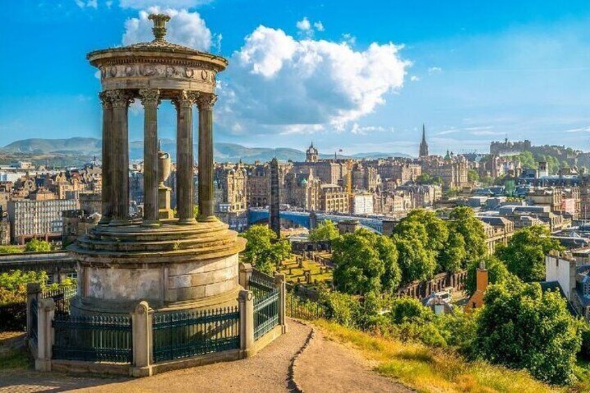 Edinburgh Private Day Tour and Shore Excursion from Glasgow and Greenock Cruise Port