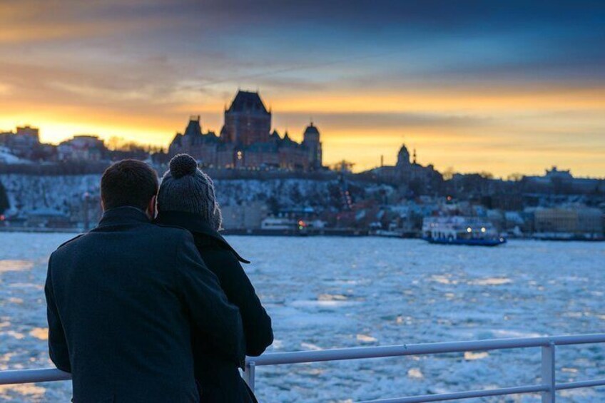 View of Old Quebec from the river