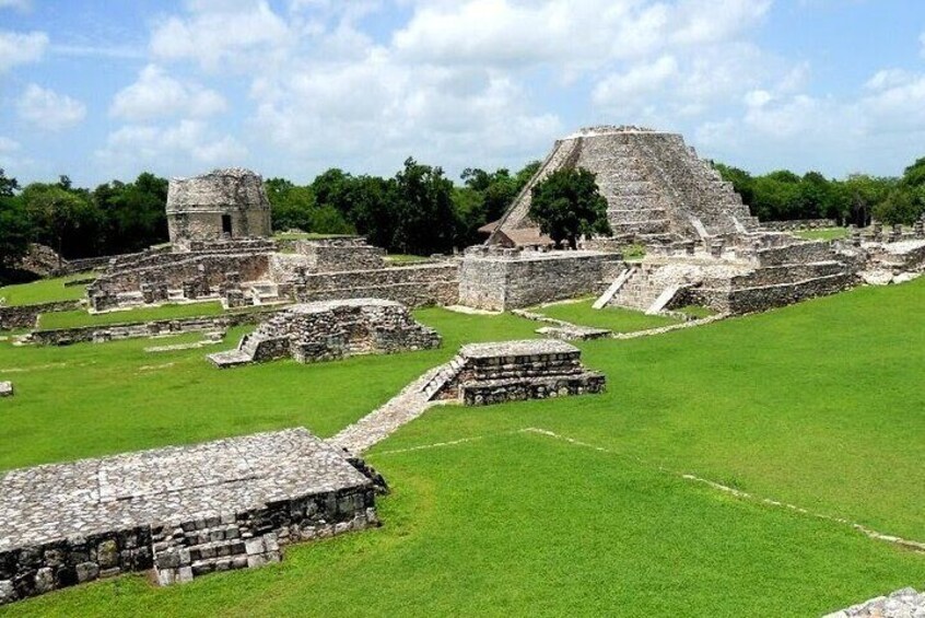 Progreso Mayapan and swim cenote excursion