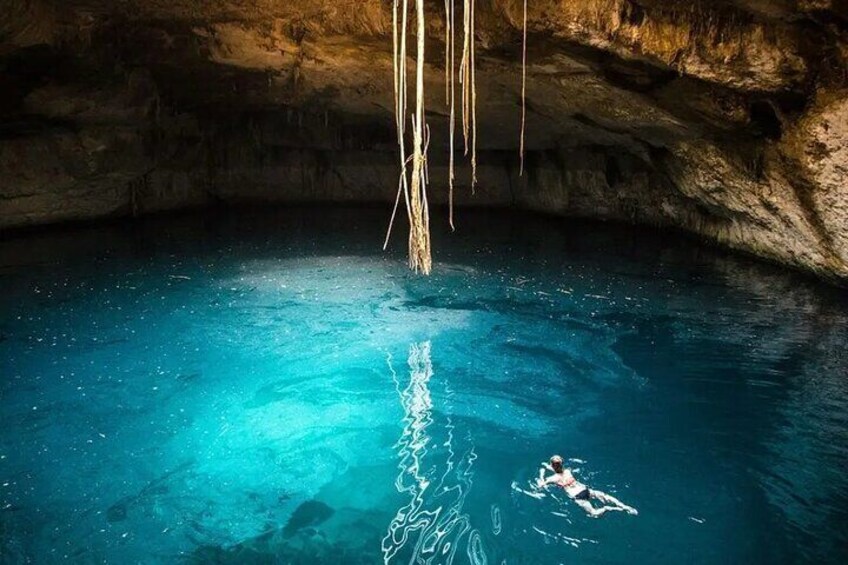 Progreso Mayapan and swim cenote excursion