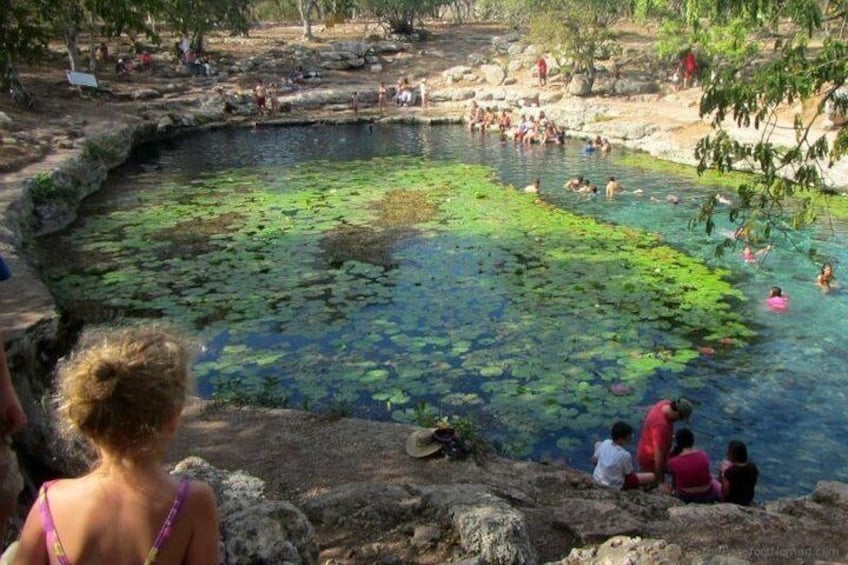 Dzibichaltun Mayan Ruins & Beach Break Excursion