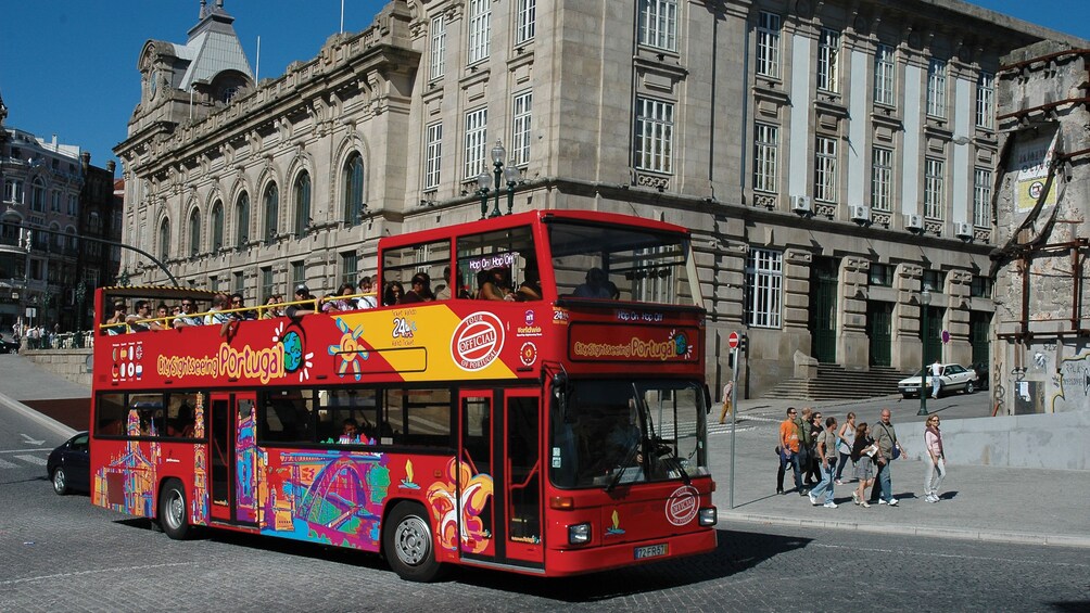Show item 1 of 10. Hop on Hop off bus tour through Funchal
