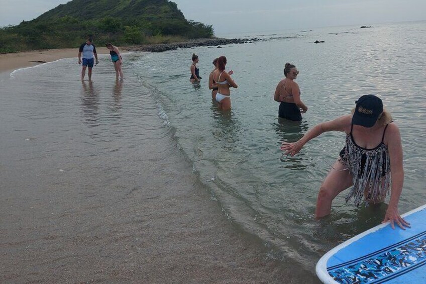 Relaxing beach