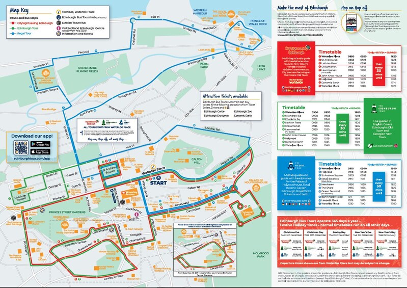 City Sightseeing Edinburgh Hop-On Hop-Off Bus Tour