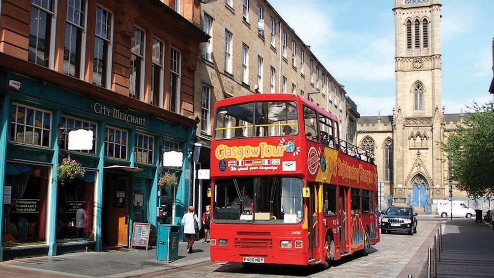tour bus in scotland