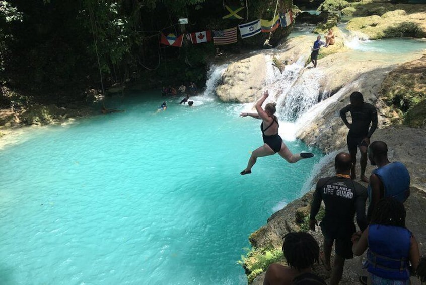 Private Blue Hole Jamaica Tour from Ocho Rios