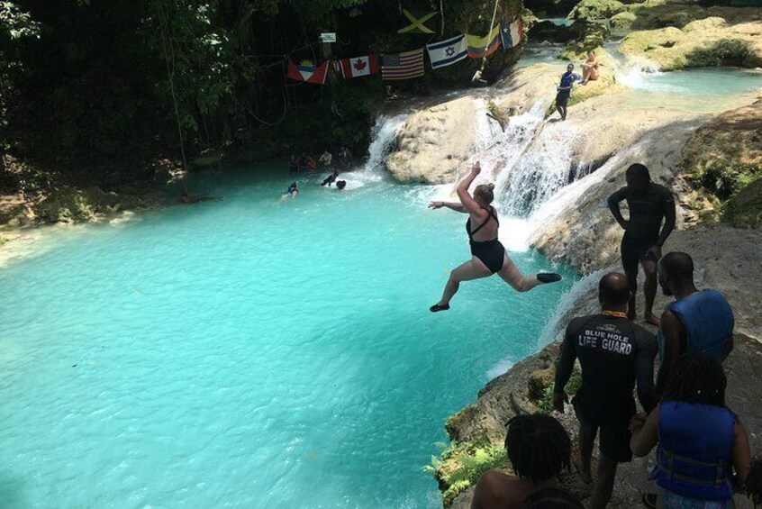 Private Blue Hole Jamaica Tour from Ocho Rios