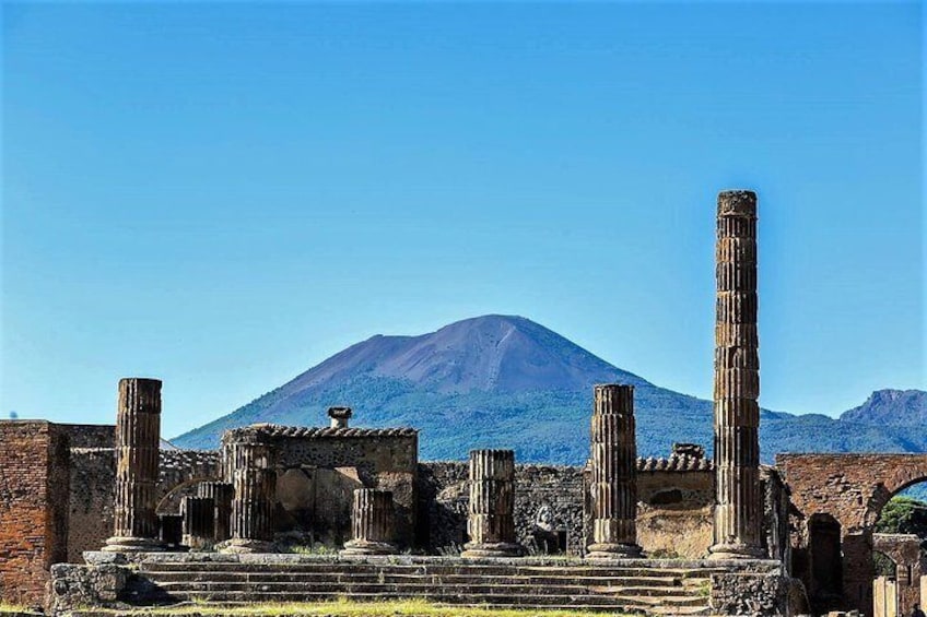 Pompeii Ruins and M.Vesuvius