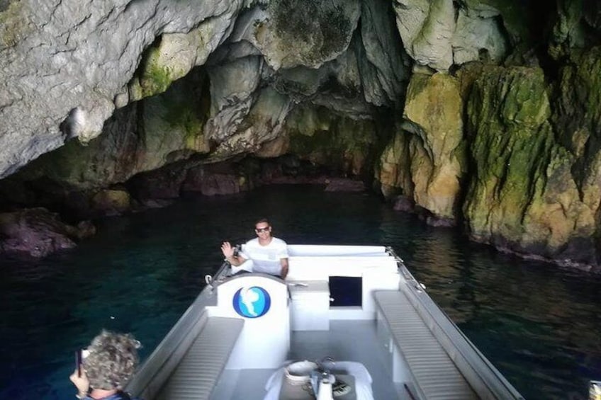 sea caves boat