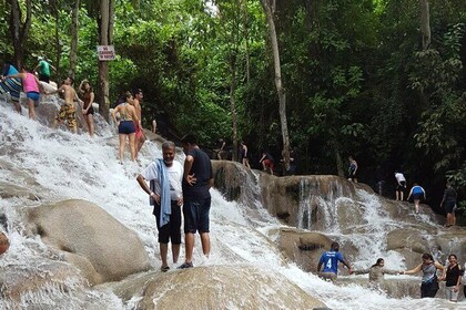 Dunn's River Falls and Beach From Ocho Rios Jamaica