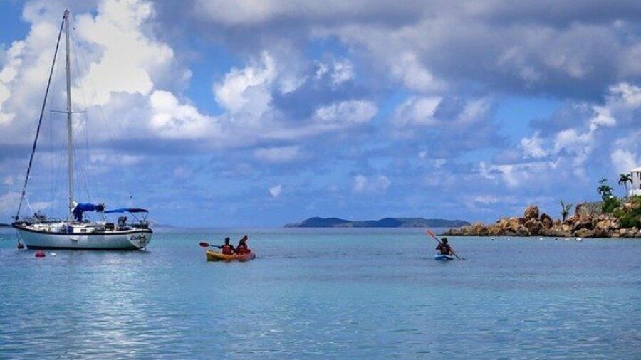 St Thomas Kayak and Sea Turtle Snorkel Excursion