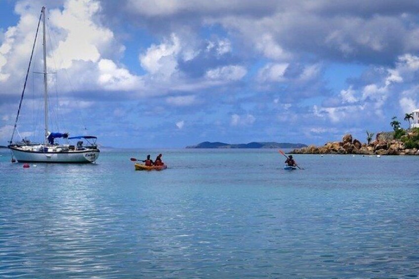 St Thomas Kayak and Sea Turtle Snorkel Excursion